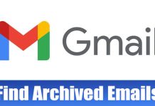How to Find Archived Emails in Gmail