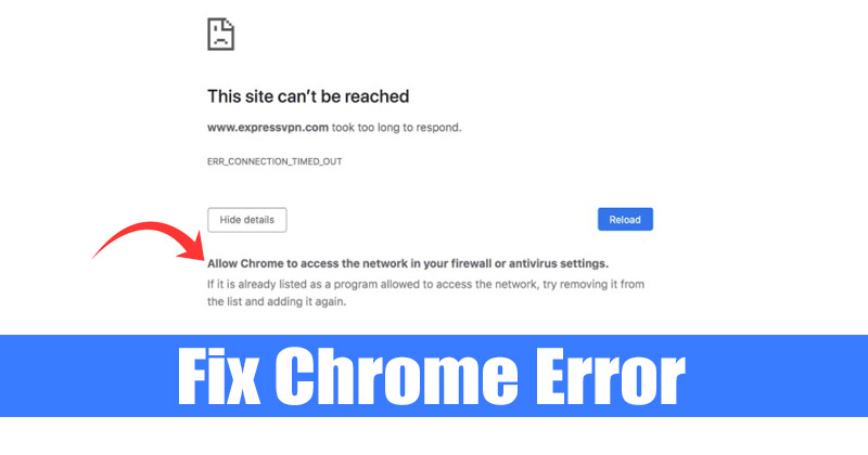 How to Fix 'Allow Chrome to Access the Network' Error in Windows 11