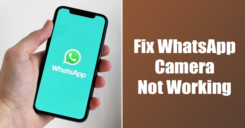 Como corrigir a câmera do WhatsApp que não funciona no Android