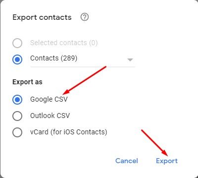 How to Transfer Contacts from One Google Account to Another - 16