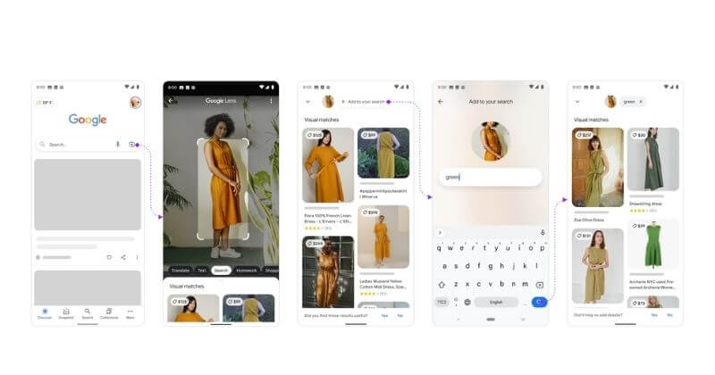 Google introduce l'opzione multiricerca, che ti consente di cercare foto con testo (1)