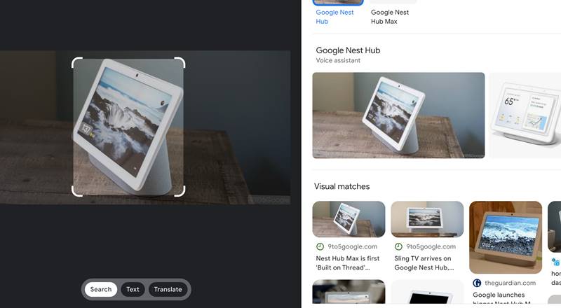 Google Lens introduziu novo recurso em sua versão do Chrome