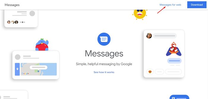 download google messages for pc
