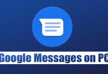 Use Google Messages on a PC