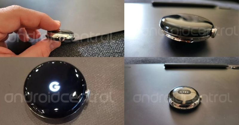 Imagens ao vivo do Google Pixel Watch vazaram, podem ser lançadas no próximo mês