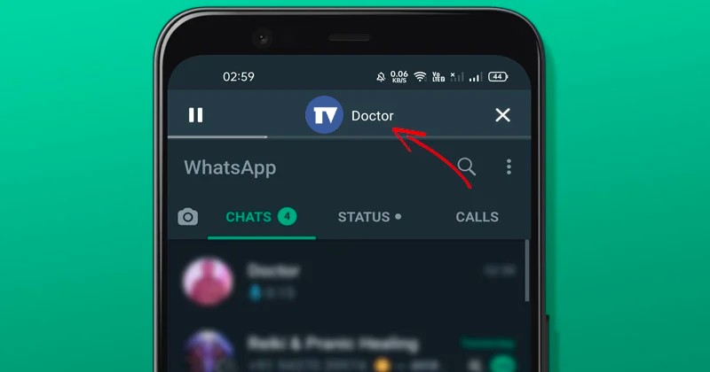 A WhatsApp új hangüzenet funkcióinak használata