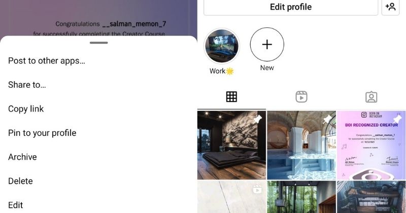 Instagram em breve permitirá que você fixe suas postagens favoritas no perfil