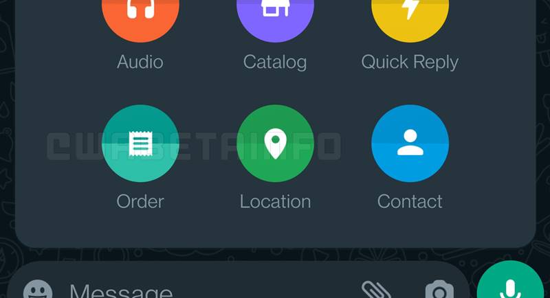 New 'Order' Shortcut for WhatsApp Bussines
