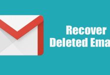 recover deleted emails from Gmail