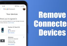 How to Remove a Connected Device From Your Google Account