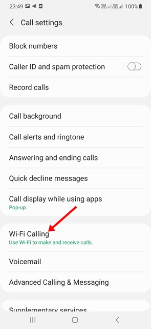 How to Enable WiFi Calling on Samsung Galaxy Phones - 77