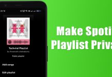 How to Make a Spotify Playlist Private