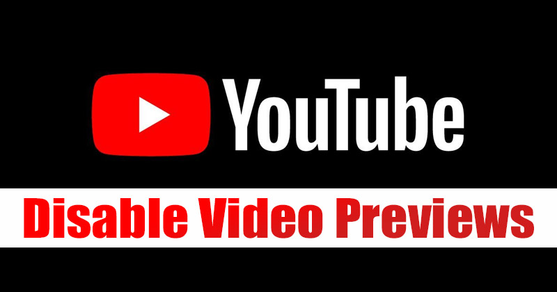 How to Disable YouTube's Auto Playing Thumbnails & Video Previews