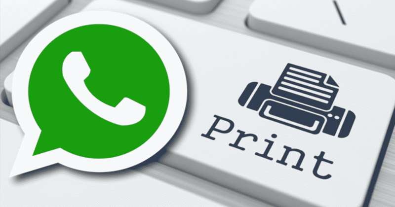 How to Print WhatsApp Messages