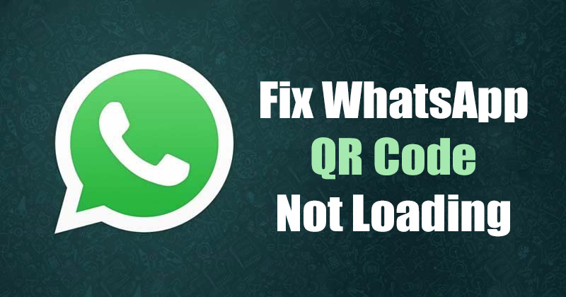 Como corrigir o código QR do WhatsApp não carregando na área de trabalho