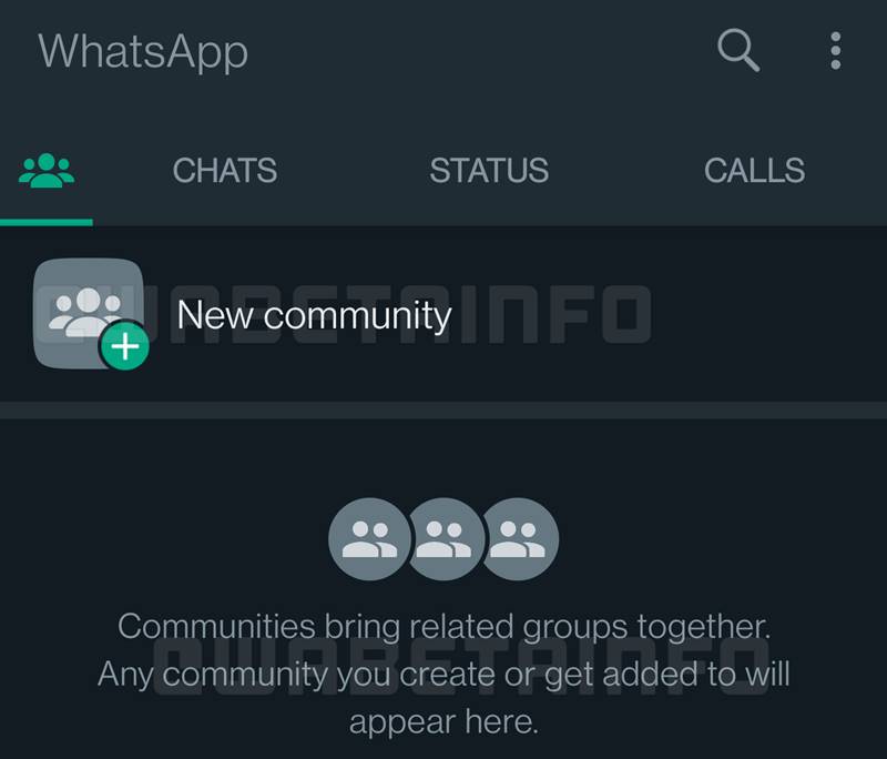 WhatsApp Testing Communities Tab on Android   New  Order  Shortcut - 11