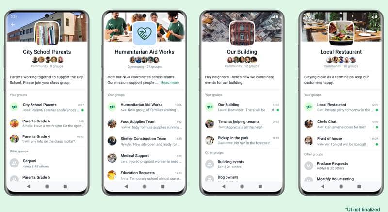 WhatsApp sta lavorando per migliorare l'esperienza delle chat di gruppo