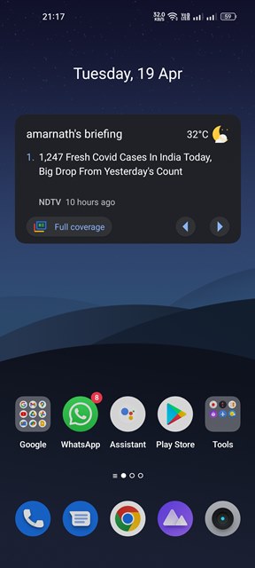 5 Useful Google Widgets Every Android Users Should Use - 75