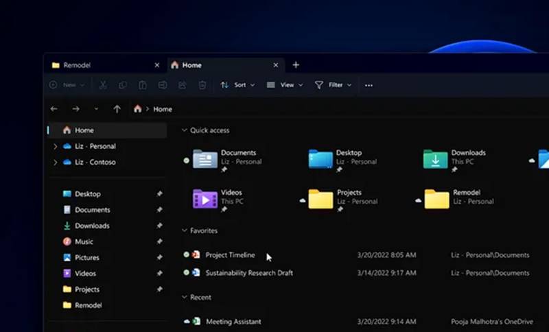 Windows 11 Soon Get Tabs Option in File Explorer