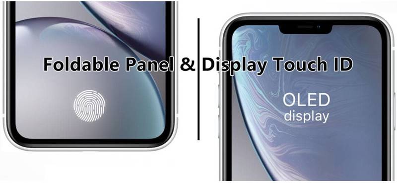 Apple Planning Foldable iPhone & New Patent Shows in-Display Touch ID