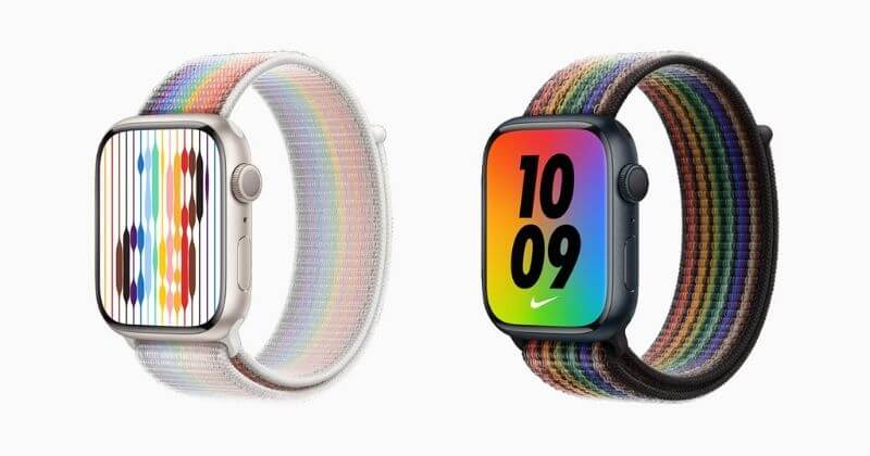 Appleが2つの新しいAppleWatchPride Editionバンドを発表（1）