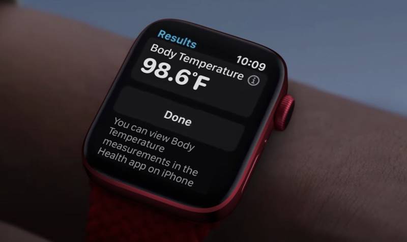 Apple Watch Series pode vir com recurso de temperatura corporal