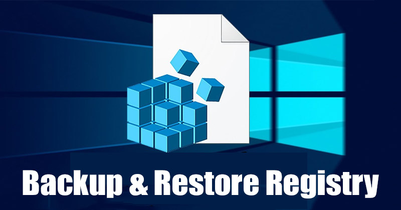 How to Safely Backup and Restore the Registry on Windows 11