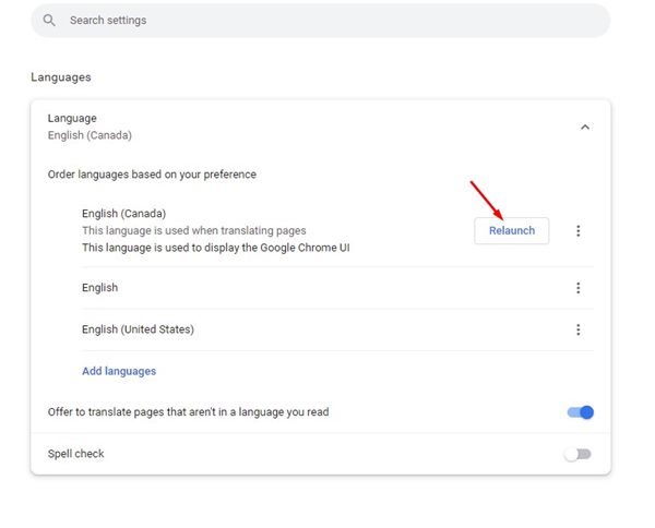 How to Change Display Language in Google Chrome in 2022 - 18