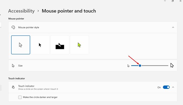 How to Change Mouse Pointer Size   Style in Windows 11 - 25