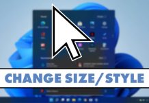 How to Change Mouse Pointer Size & Style in Windows 11