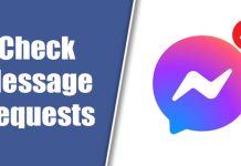 How to Check Message Requests on Messenger