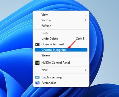 How to Add Chrome Incognito Mode to Context Menu on Windows 11 - 37