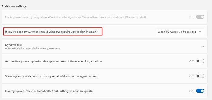 How to Disable Login After Sleep in Windows 11  Step by Step Guide  - 35