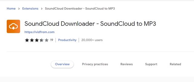 Download SoundCloud Music via Browser Extensions