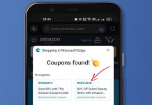 How to Enable Shopping Coupon Feature in Microsoft Edge on Android