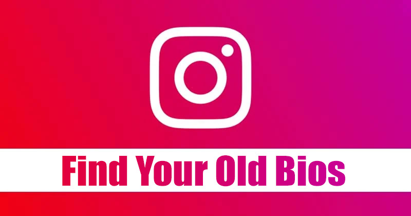 How to Find Your Old Bios on Instagram in 2023