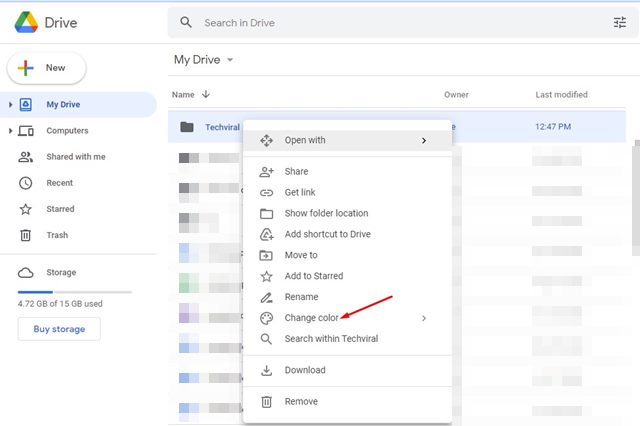 How to Color Code Folders in Google Drive - 88