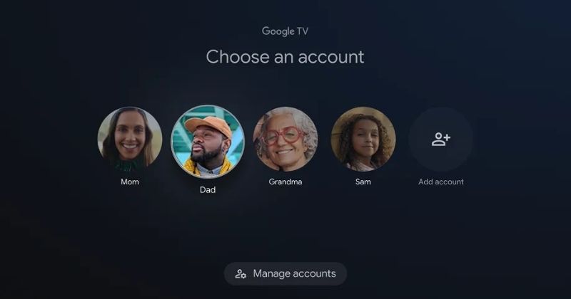 Fitur Profil Multi-Pengguna Google TV Sekarang Diluncurkan