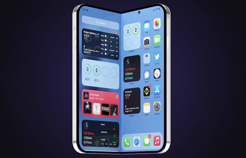 Apple Planning Foldable iPhone   New Patent Shows in Display Touch ID - 80