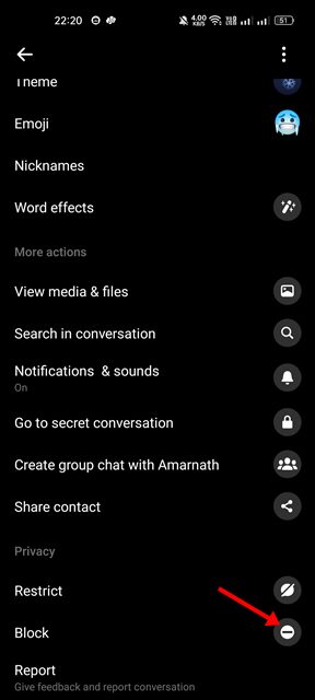 How to Block Unblock Someone on Messenger - 27