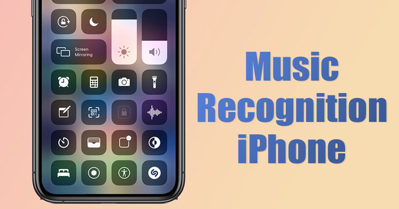 How to Enable the Built-in Music Recognition Feature of iPhone