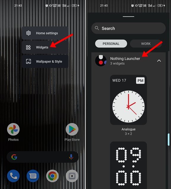Customize Nothing Launcher on Android