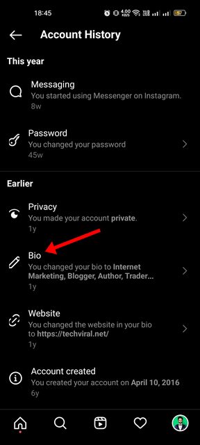 How to Find Your Old Bios on Instagram in 2023 - 69