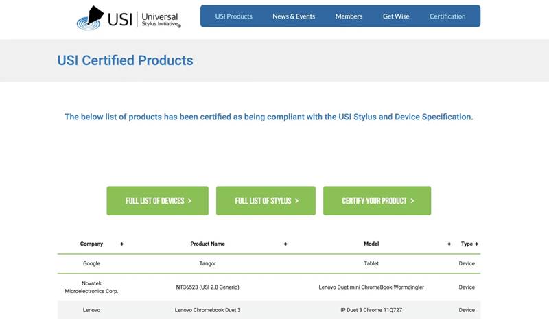 Google Pixel Tablet USI Certification Hints Support for Stylus - 65