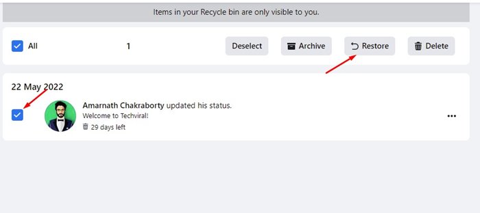 How to Recover Deleted Facebook Posts in 2023 - 95