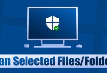 How to Scan a Single File or Folder With Windows Security