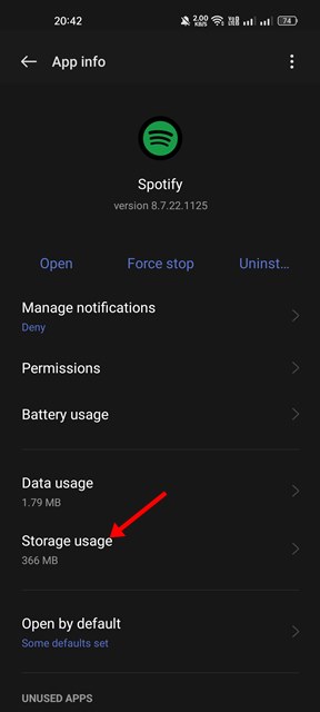 How to Clear the Spotify Cache on Android - 4