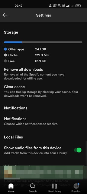 How to Clear the Spotify Cache on Android - 84