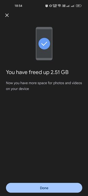 How to Free up Space on Android Using Google Photos - 25