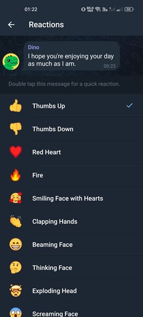 How to Use Message Reactions in Telegram in 2022 - 64